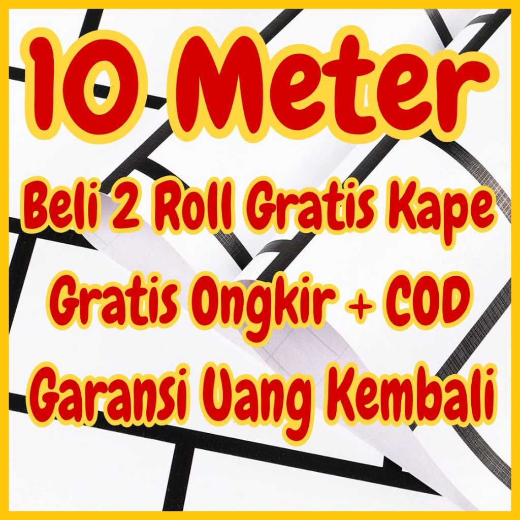 Walpeper dinding kamar 10 meter Wallpaper dinding kamar tidur stiker dinding kamar tidur MOTIF BATU 