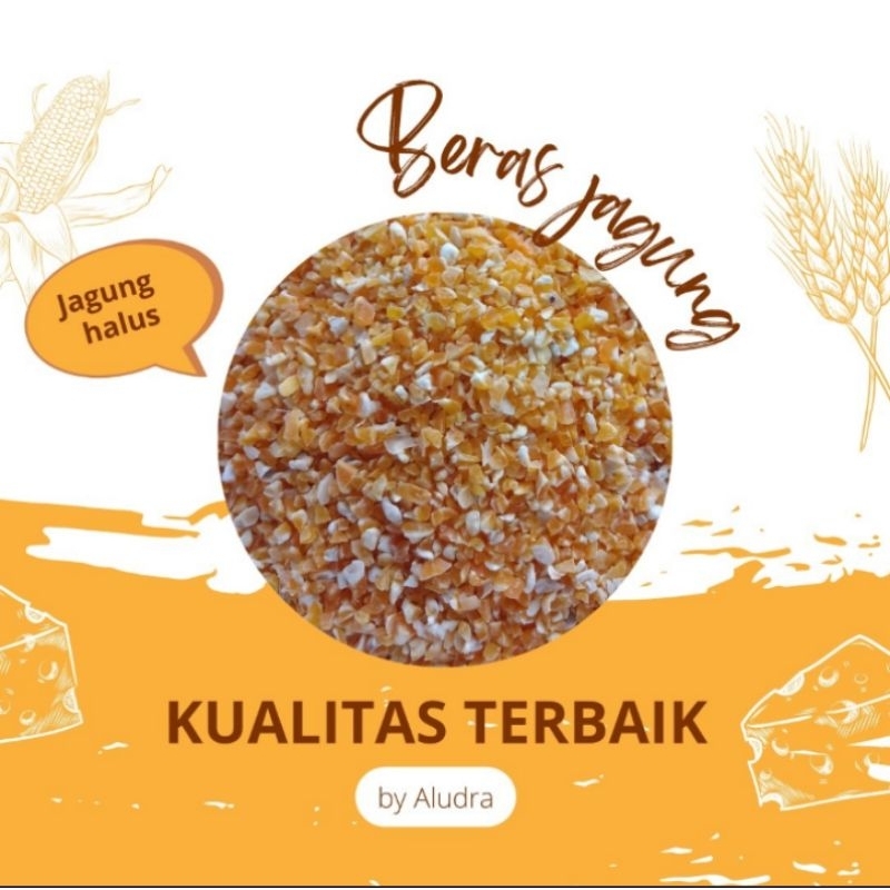 

Nasi Jagung / Nasi Ampok / Beras Jagung Instan 1 Kg