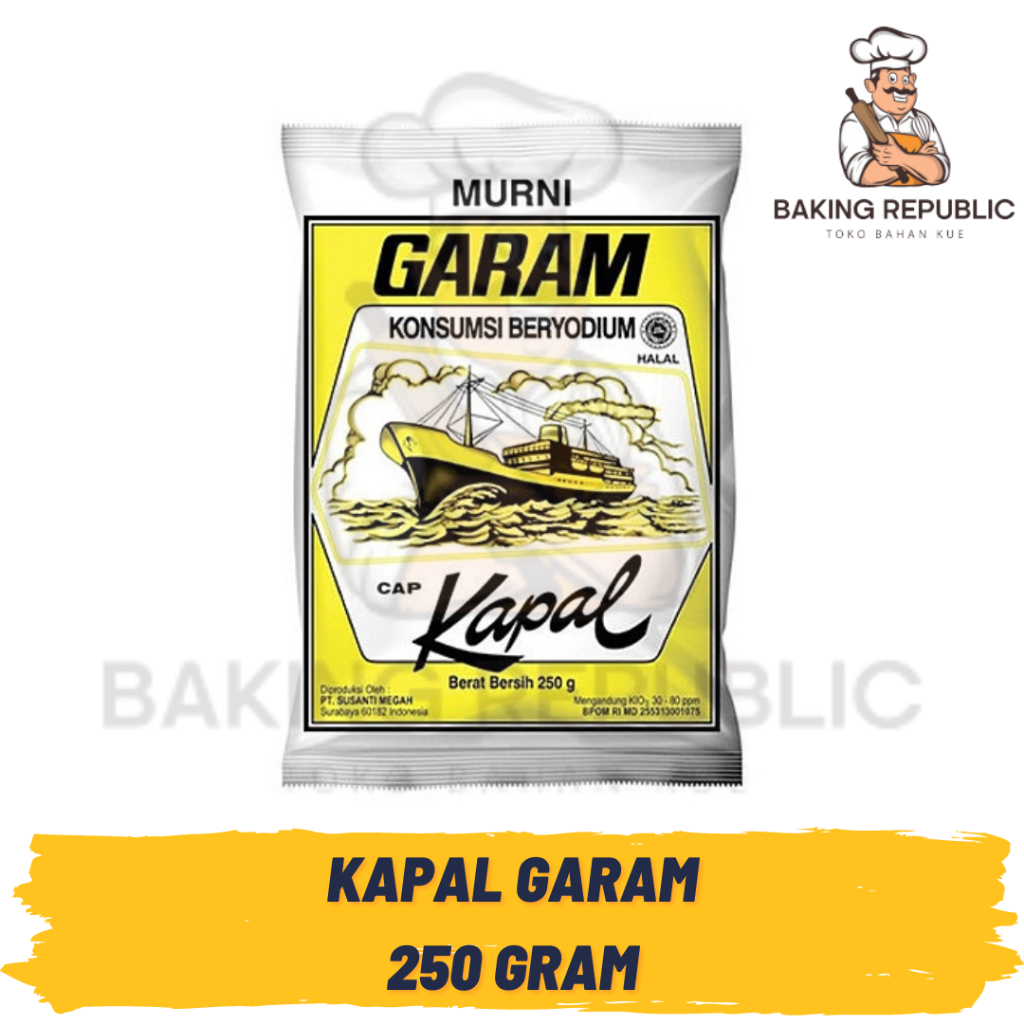 

GARAM CAP KAPAL | 250 GRAM | GARAM BERYODIUM