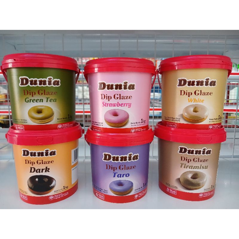 

Coklat Dunia Glaze Eko 1 kg All Varian