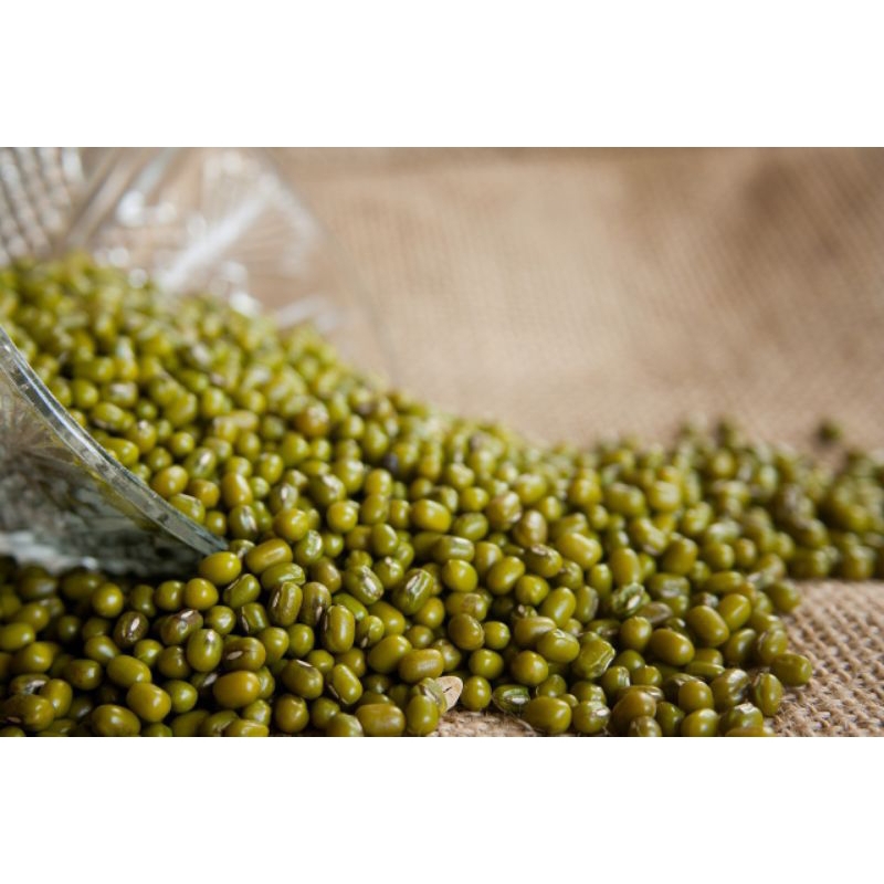 

5 biji kacang hijau