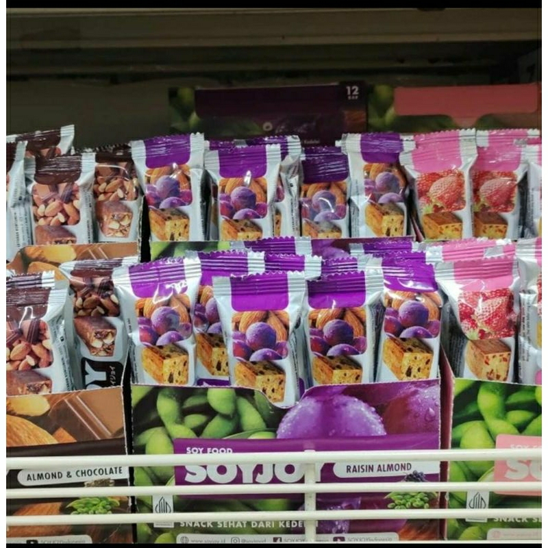 

Soyjoy Raisin Chocolate 30gr 1 box