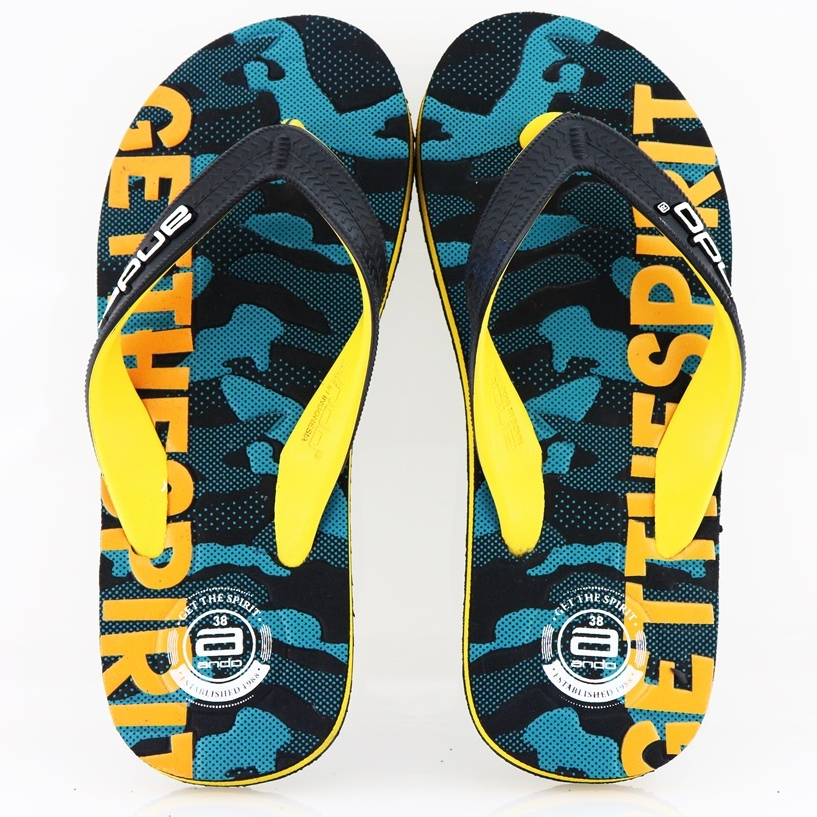 NEW Ando Destroyer Toska - Sandal Jepit Pria Terbaru 2023 Ando Surabaya