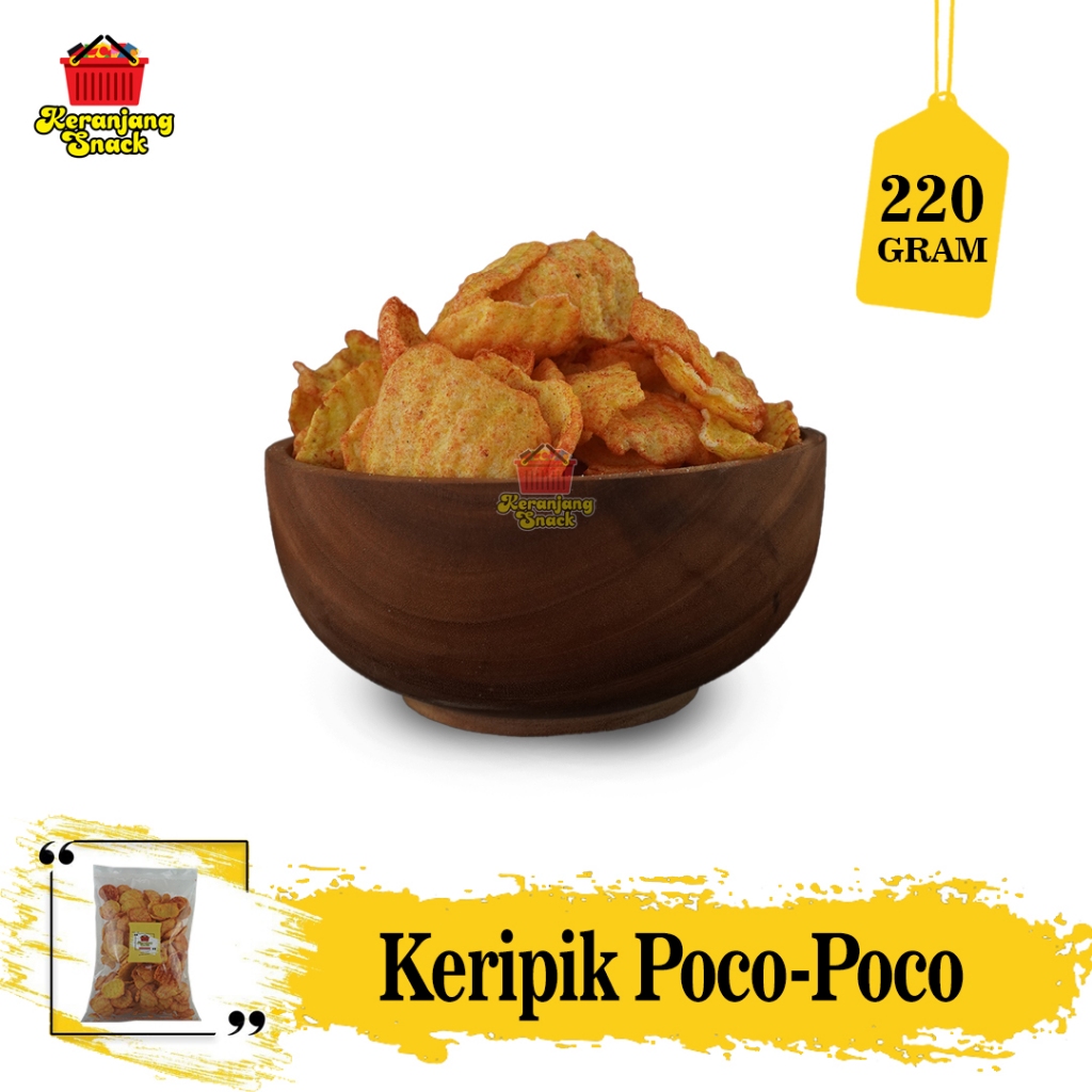 

Keripik Kentang Poco Poco 220g