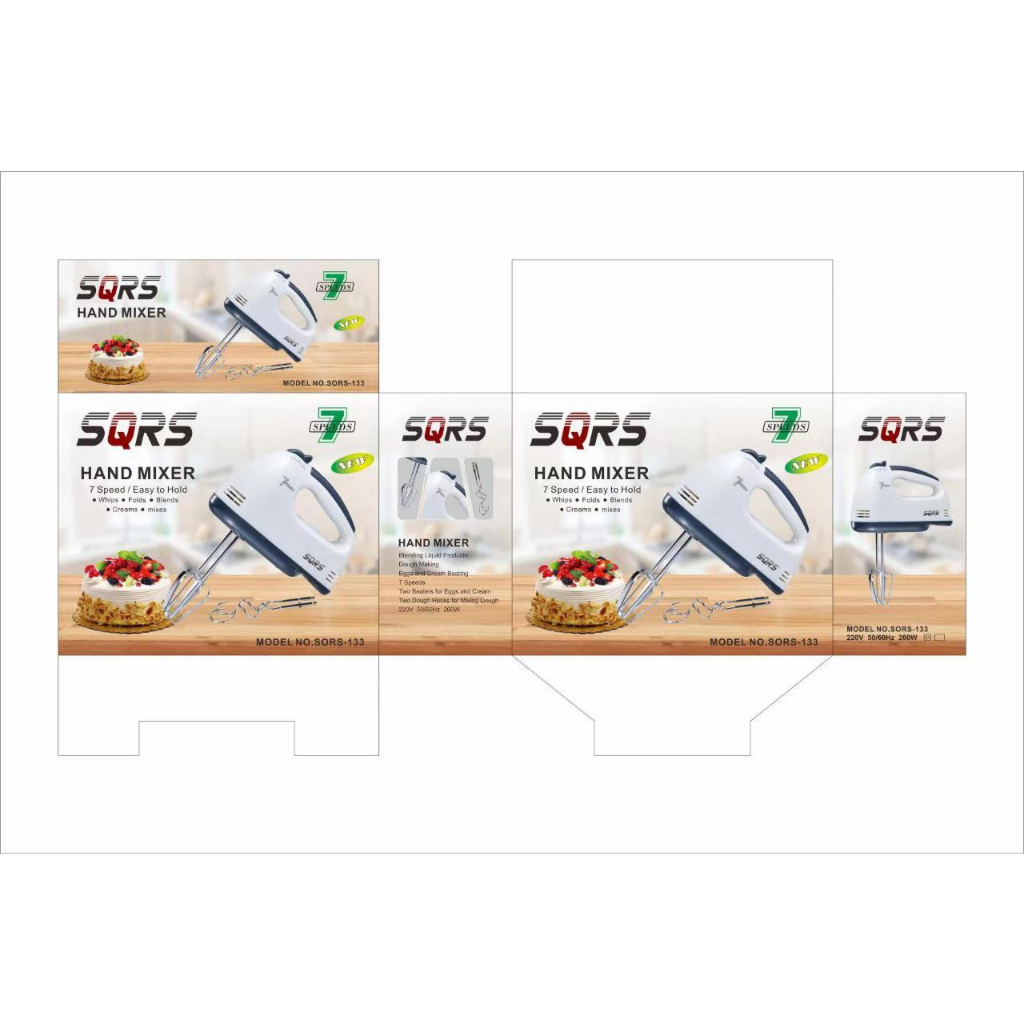 HAND MIXER MIXER 7-SPEED / HAND MIXER SQRS