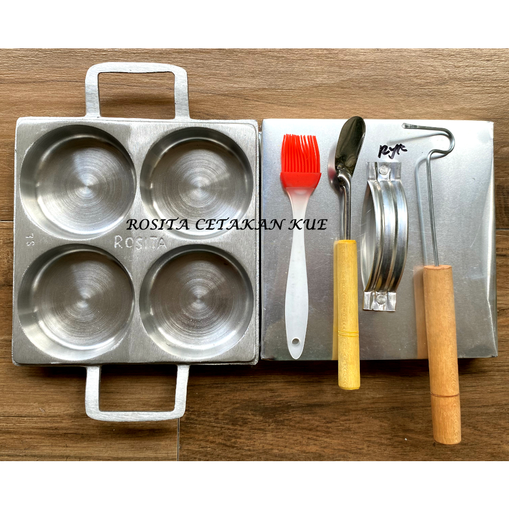 Rosita Cetakan Kue Martabak Mini Kue Lumpur Kue Apem 8,2Cm Tebal Sl Pasti Diskon