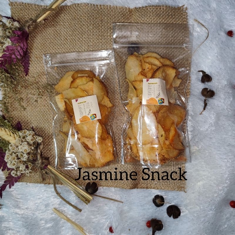 

Kripik singkong balado kemasan sedang