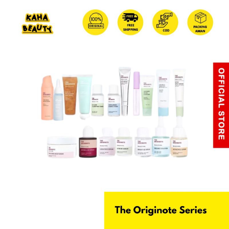 [THE ORIGINOTE] THE ORIGINOTE MOISTURIZER SERUM ACNE PEELING SOLUTION BRIGHT ASTACHIOL CERAMELLA SUN
