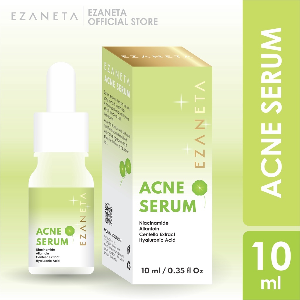ICS1 - Ezaneta Acne Serum 10ml | Serum Jerawat