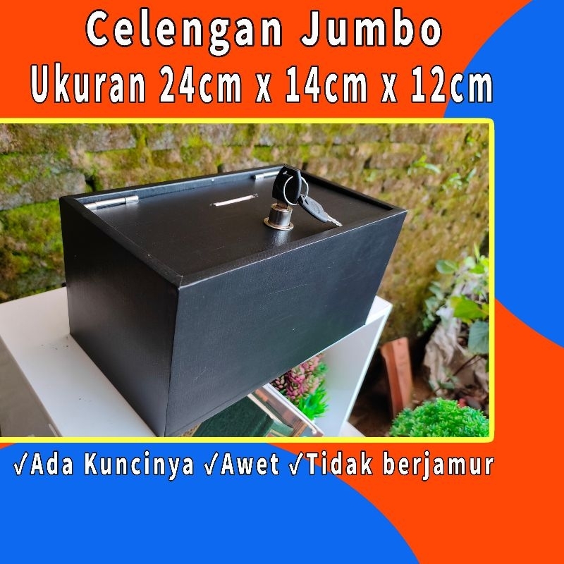 Jumbo Celengan haji/Celengan murah/Celengan pake kunci