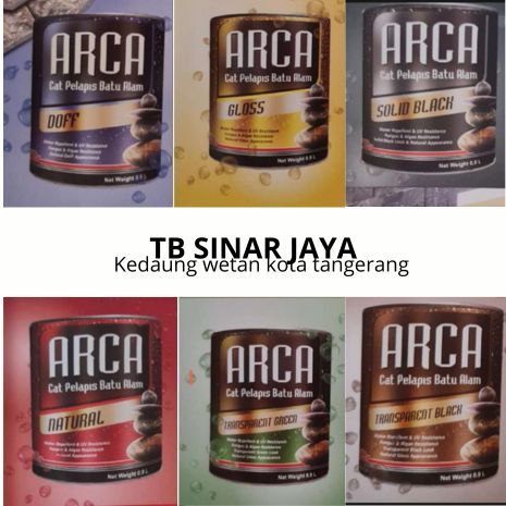 ARCA Cat pelapis batu alam kemasan 1kg