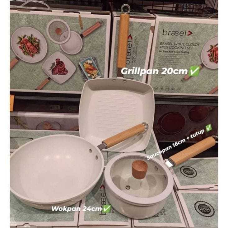 Panci Set Brasel isi 3 pcs