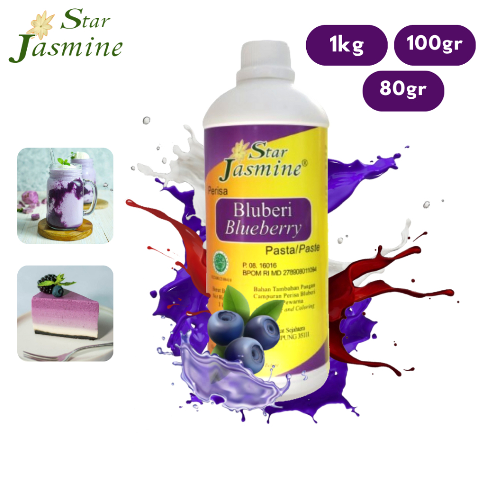 

Star Jasmine Pasta Blueberry 100gr | 80gr