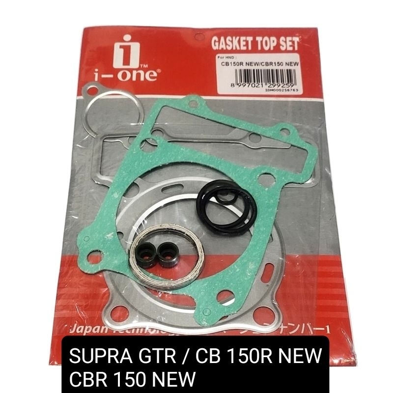 GASKET PAKING PACKING TOPSET TOP SET SUPRA GTR 150 / CB 150R NEW / CBR 150 NEW -  I-ONE