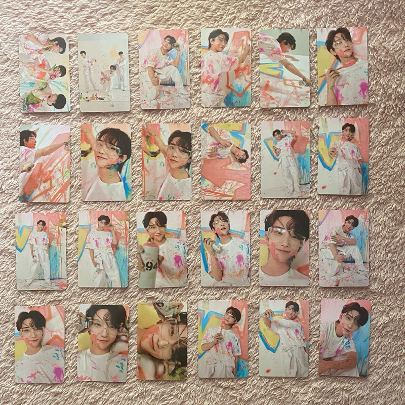 photocard joshua seventeen face the sun carat version ( official PC )