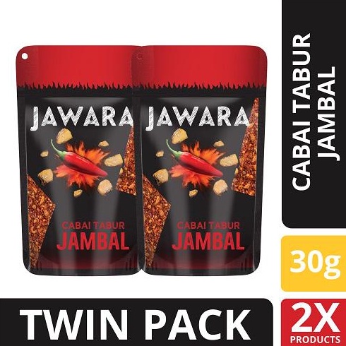 

[✪H43/] Jawara Cabai Tabur Jambal 30 gr Twinpack New_Product