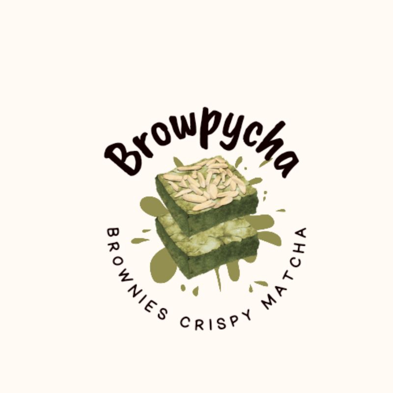 

Browpycha (Brownies Crispy Matcha) Gluten Free, Rendah Kalori