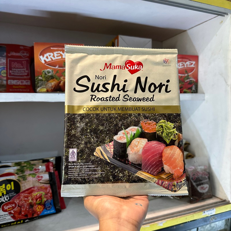 

MAMASUKA Sushi nori set 10