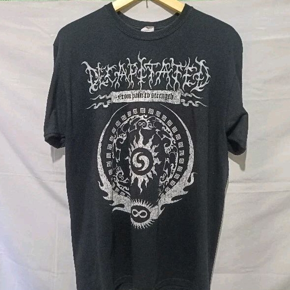 kaos band kaos musik Decapitated - Tour import original official