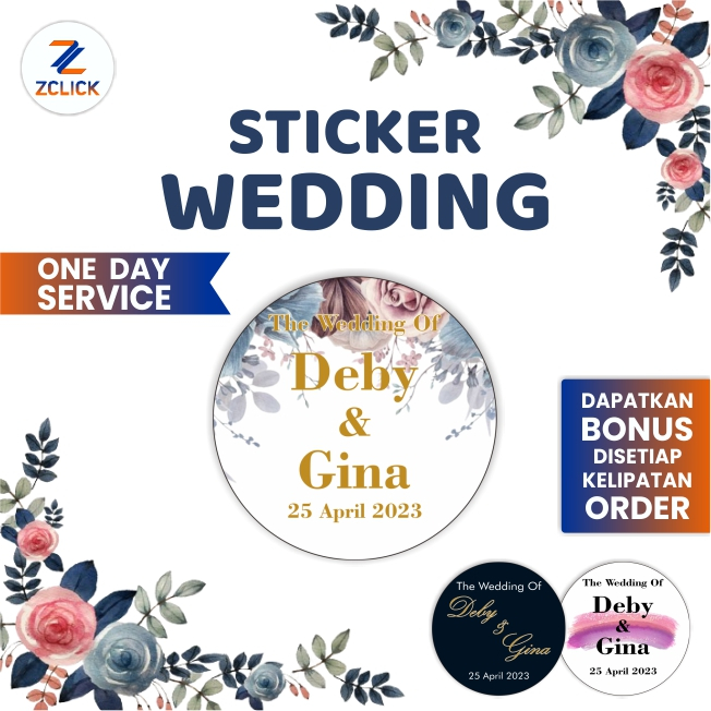 

CETAK STIKER/CETAK STIKER LABEL WEDDING BULAT/STICKER SOUVENIR NIKAH/STIKER NAMA CUSTOM/STIKER PERNIKAHAN/BUAT STIKER CUSTOM/COSTUM STIKER