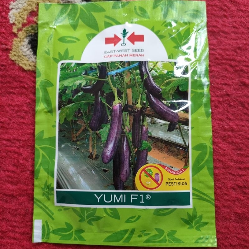 YUMI F1 BENIH TERONG HIBRIDA 1100 Biji