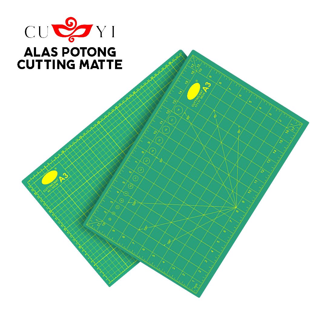 

Alas Potong Kertas Cutting Mat Serba Guna 553# / KUALITAS PVC KUAT 3 LAPIS DOUBLE SISI