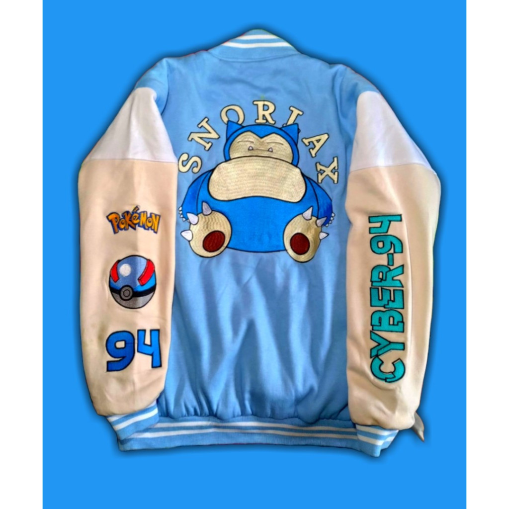 Cyber Varsity Anime Pokemon Snorlax