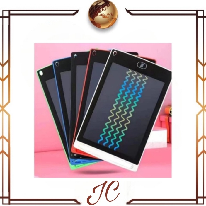 

Stock Banyak (JC) LCD writing pad / Drawing pad / papan tulis LCD 8.5 PAPAN TULIS BUAT ANAK ANAK Baru