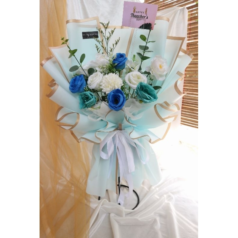 buket bunga artificial / buket bunga premium