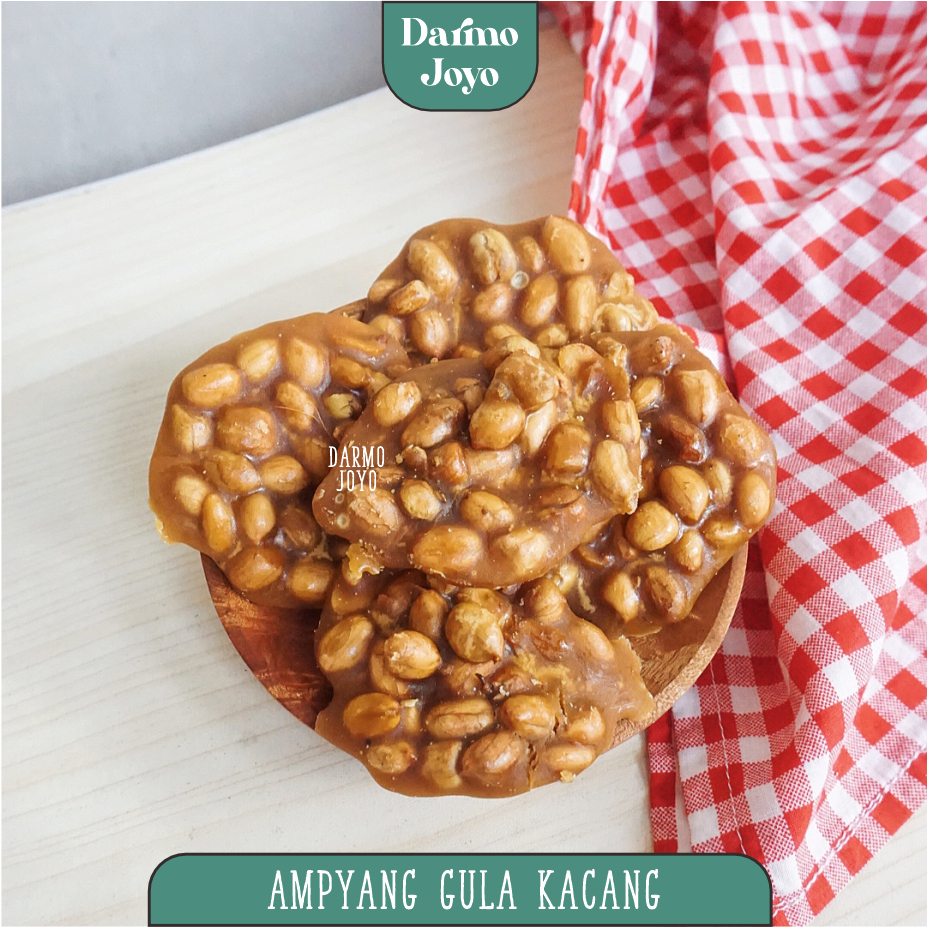 

Ampyang Gula Kacang 1kg - DARMO JOYO - 1000gr Gulo Kacang Jahe Manis Jadul Gurih Camilan Cemilan Jajanan Snack Kiloan