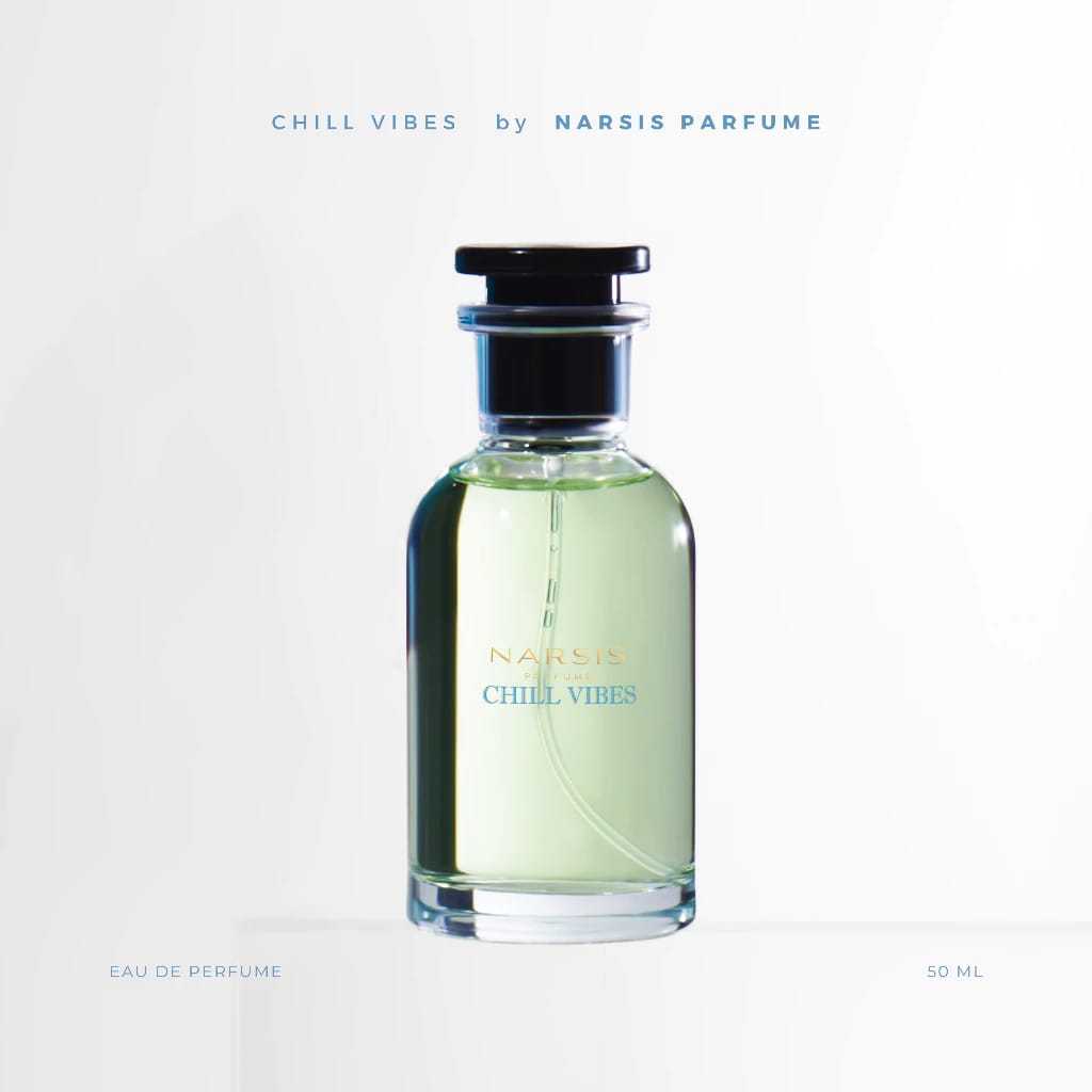 Parfum Lokal Unisex - BPOM - NARSIS PARFUME CHILL VIBES Original - Eau de parfume - Minyak wangi tah