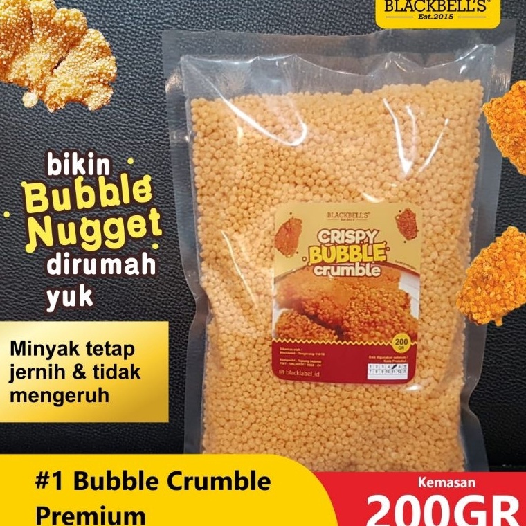 90 Crispy Bubble Crumb / Bubble Crumb / Rice Crispy / Nugget Crispuy Bubble Crumb ↔Ready Stock