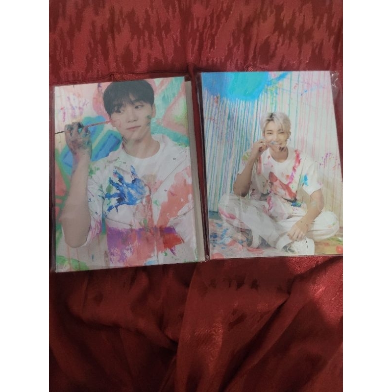 Face The sun carat ver ( wonwoo & seungkwan)