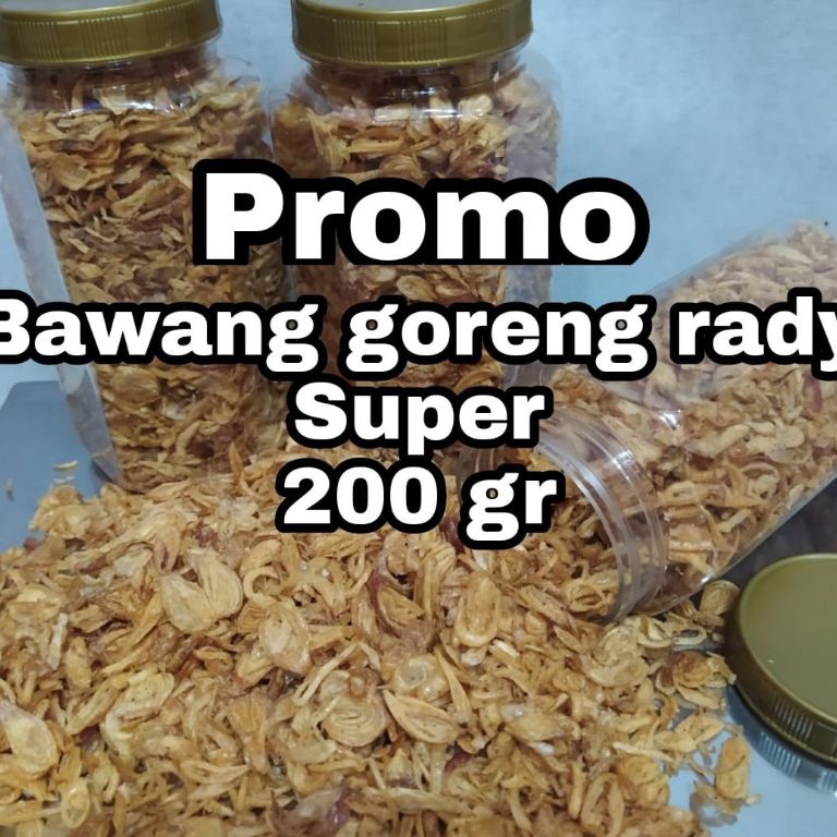 

COD Bawang Goreng Asli Brebes 200 gram ➳Terbaru