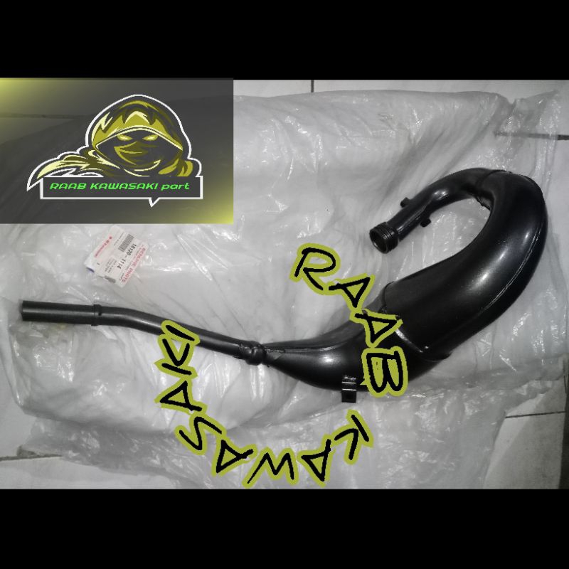 perut kenalpot knalpot kx 85 original kawasaki