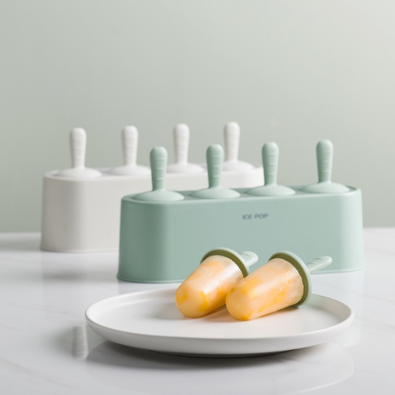 Kemasan Baru.. PINMOO SILICONE ICE CREAM MOLD CETAKAN ES KRIM SILIKON PUDING JELLY cetakan es cream 