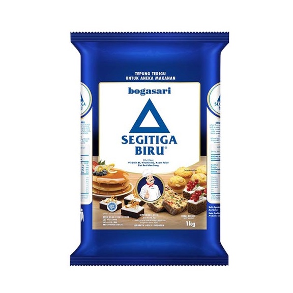 

IA99 BOGASARI TERIGU SEGITIGA BIRU 1 KG - TEPUNG 58
