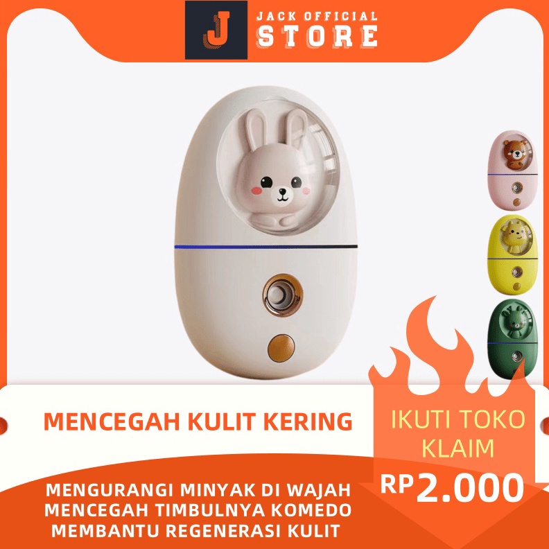 12.12 Brand JACKSHOP Nano Spray Mini KARAKTER Mini Nano Spray Pelembab Wajah Dan DISINFEKTAN 