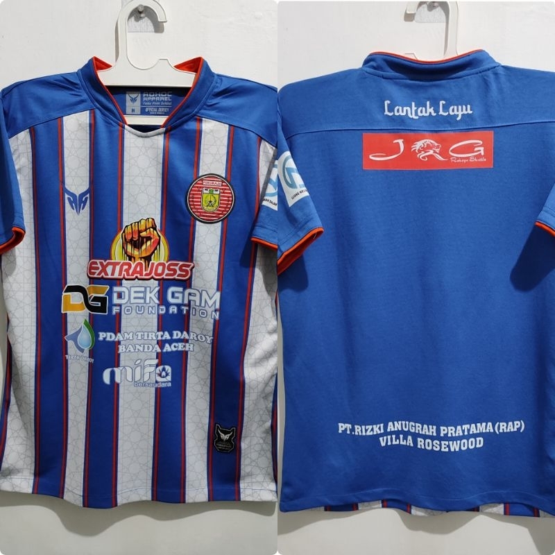 Boxset Jersey Persiraja Away 2021 player issue