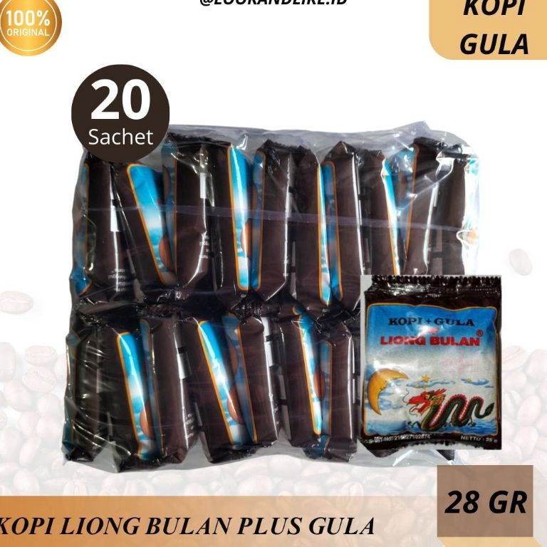 

M0del B4ru Kopi Gula Liong Bulan Kopi legend Khas Bogor Enak Murah dan Halal In Sale