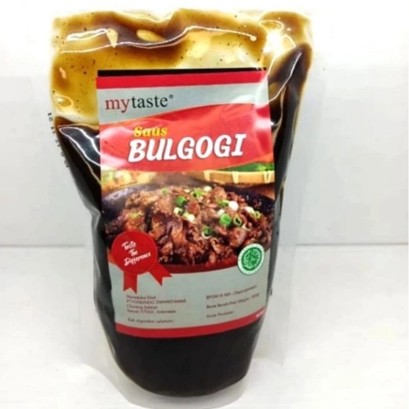 

MYTASTE Saus Bulgogi 500 gr