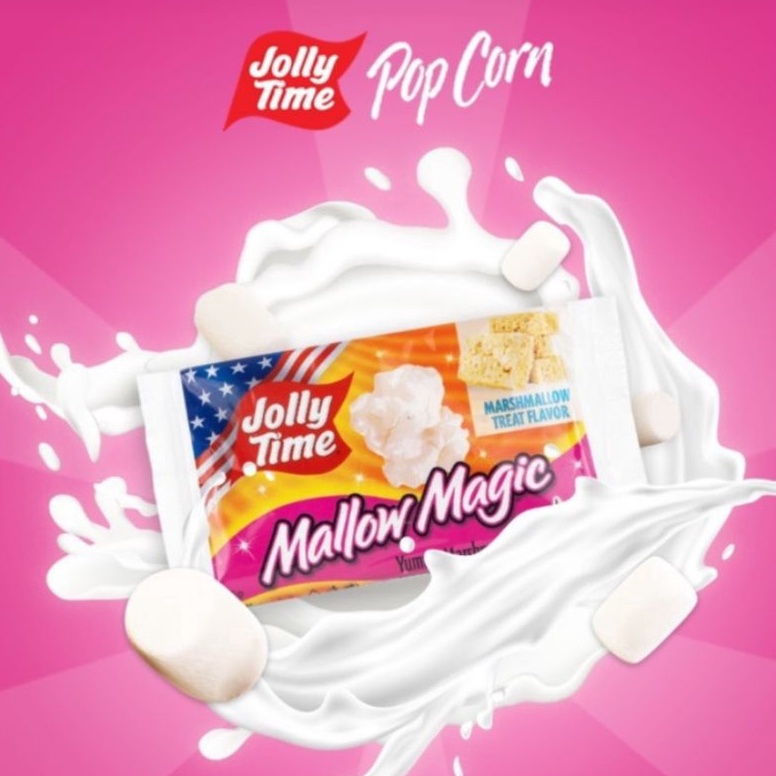 

Re44dy Popcorn Jolly Time Mallow Magic / Pop Corn Marshmallow Promo Murah