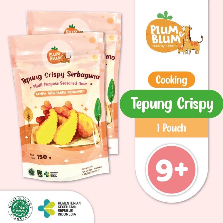 

Terl4ku. Plum & Blum - Tepung Crispy Serbaguna / Tepung Bumbu Serbaguna - 1 Pouch [228]
