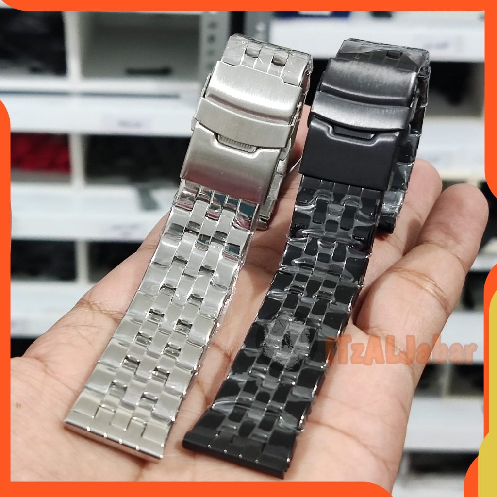 Tali jam tangan Rantai motif Stainless steel Strap tali jam rantai