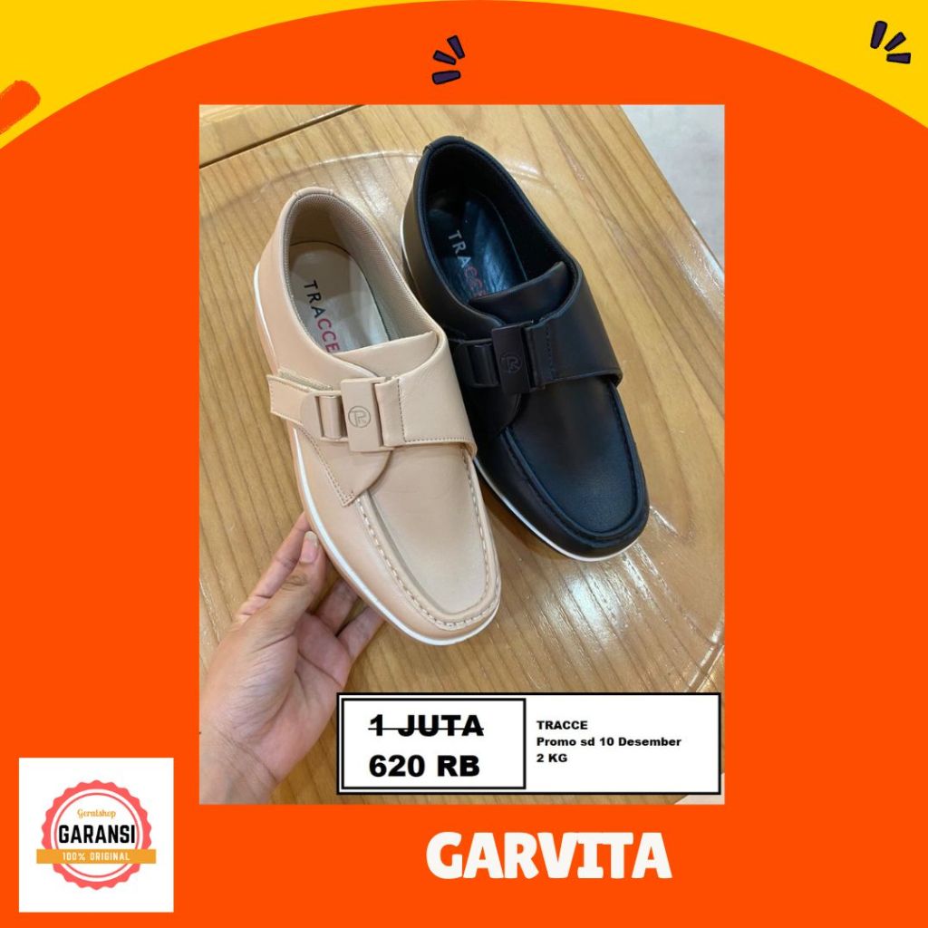 Sepatu sneakers wanita sale Tracce GARVITA 100% original store