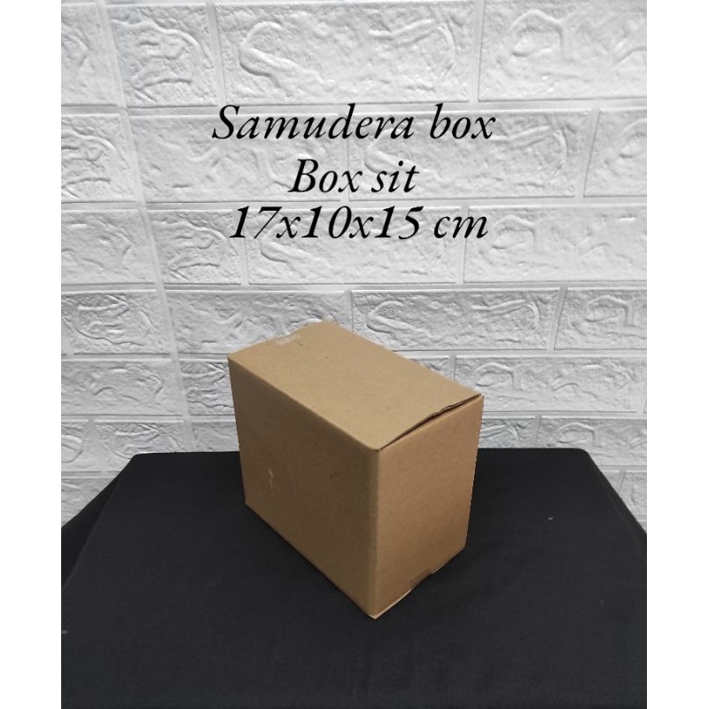 

kardus karton box uk 17x10x15 cm ST singgle wall polos