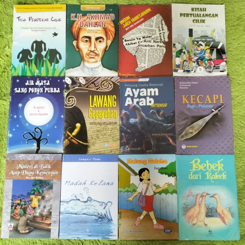ORIGINAL BUKU NOVEL SASTRA DAN CERPEN SERI DONGENG TIGA PENDEKAR CILIK INGIN JADI WARTAWAN KISAH PER