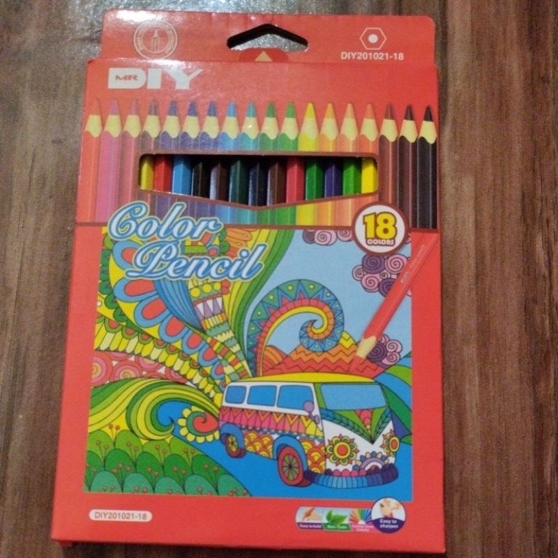 

PENSIL WARNA PANJANG 18 WARNA
