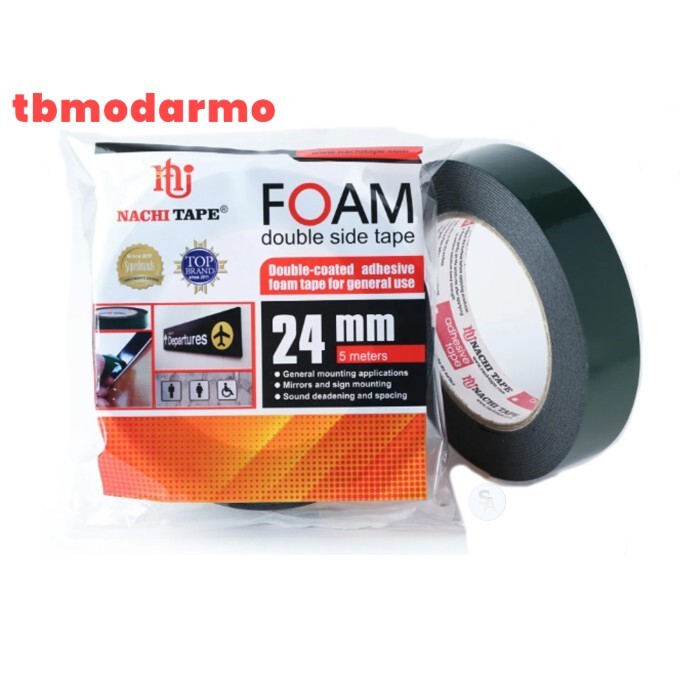 

TBMO DOUBLE SIDE FOAM TAPE 1X5 NACHI HIJAU (DJ)