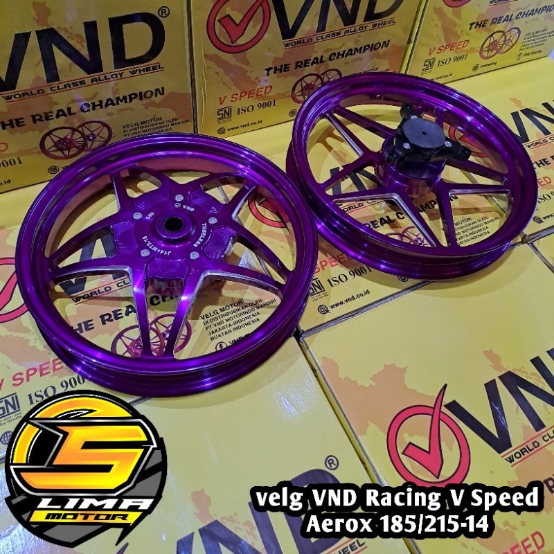 Velg VND Racing V Speed Aerox model bintang
